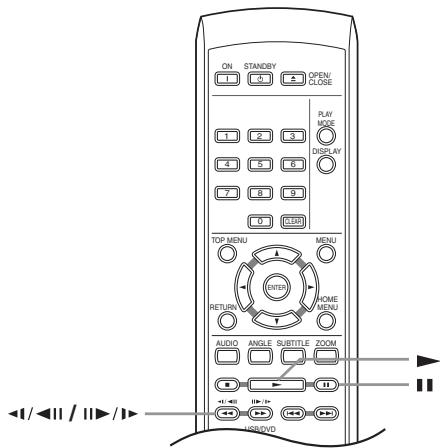 ONKYO DVSP405 - Nota:roduccion normal, pulse  (reproduccion).

- Según el disco, la reproducción normal puede reanudarse automatistically alagged a un capitulo nuevo.



La reproducciona cámara lenta hacía extras no funciona con disco VCD. - 1