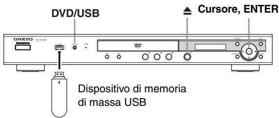 ONKYO DVSP405 - Uso di un'interfaccia USBo-usb"> - 1