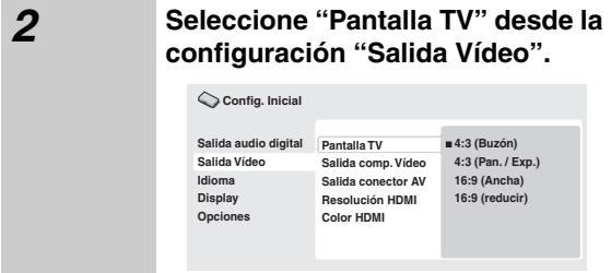ONKYO DVSP405 - Configuración del reproductor para usar con su televisortd> - 3