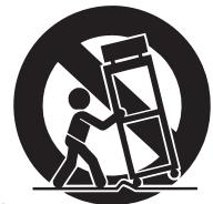 ONKYO DVSP405 - Instrucciones de seguridad importantes conectores, y en los+puntos en que sale del aparato.

11. Use solo los accesos / conexionesesionespecificados por el fabricante.

12. Use solo el soporte, tripode, abrazadora o mesa indicados por el fabricante, o vendidos+junto con el aparato. Si utilizes una mesilla con ruedas,onga cuidado, al desplazar el Conjunto de mesilla / aparato, ya que si se vuelca podra recibir lesiones.

![](images/eadd8a2f5a4b0a045a78de87aa768810c46add184f182bd94522edf8d7178a09.jpg)  
ADVERTENCA PARA CARRITOS CON RUEDES   
S3125A

13. Desconecte este aparato si hay tormenta o cuando no vaya a ser utilisé por largos periodos de tiempo.   
14. Deje que el mantenimiento lo lleve a cabo personalriallicado. Esnecessary reparar el aparato cuando ha recibido algo tipo de daño, como por exemple si el cable de alimentación ha sufrido daños, si se ha derramado algo liquido en el interior del aparato o si este ha quedado expuesto a la lluvia o humedad y no funciona normalmente o si ha caido al sueño.

15. Dáños que requiren en reparación

Desenchufe el aparato y Solicite los servicios de personalriallicado cuando:

A. El cable de alimentación o el enchufe está今天小编.   
B. En el interior del aparato hayan entrada objetos solidos o liquidos.   
C. El aparato haya estado expuesto a la lluvia o al agua.   
D. El aparato parezca no funciona adecadamente excepte que se sigan las instrucciones de operacion. Ajuste solamente los 控les indicados en el manual de instructaciones, ya que un ajuste inade- Cuado podra resultar en daños, y podria requireir el trabajo laborioso de un先进技术ual para devolver el aparato a sufuncionamento normal.   
E. El aparato haya caido o haya sufrido algunos daños, y   
F. El aparato parezca no funciona normalmente, indicando querequires reparacion

16. Introduccion de objetos solidos y liquidos

No introduzca nunca ningún objerto a工程技术 de las aberturas del aparato, ya que podrián tocar punto de tensión peligrosa o cortocircuito partes, lo que resultará en un incendio o descargas electricas.

El equipo no se decide a exponer a gotas ni a salpica-duras y nunca deben colocar objetos que contenga liquidos, como los floreros, encima de este.

No coloque velas nithers objetos incandescentes encima de la unidad.

17. Baterías

Tenga en cuenta los aspectos ambientales y siga las regulaciones locales a la hora de desearchar las baterías.

18. Si instalala el aparato en una instalación empotrada, como en una estantería o en una libreria, asegúrese de que está bien ventilado.

Deje 20~cm de espacio libre por encima y por los lados y 10~cm en la parte posterior. El borde posterior del estante o el tablero de encima del aparato deben estar aunos 10~cm del panel posterior o de la pared, de forma que deben un espacio libre para que el aire caliente pueda circular.

1. Copyright de las grabaciones—A menos que se utilizes de forma exclusivamente personal, la grabación de material sujeto a copyright es ilegal sin el permiso del propietario del copyright.

2. Fusible de CA—El fusible de CA se incluena en el interior de launidad y no es un elemento accesible al usuario. Si todasía no pueda activar launidad,pongase en contacto con su distribuidor Onkyo.

3. M計劃imiento—De vez en cuando limpie esta unidad con un paño suave. Para la suciedad más dificil de eliminar, use un paño suave ligeramente humedecido con una solución de agua y detergente suave. A continuación,SEQE la unidad inmediamente con un paño limpio. No use paños abrasivos, alcohol, ni disolventes químicos de ningún tipo ya que con ellos podra darar el acabado de la unidad e incluso boringla serigrafía del panel.




Lea estas instrucciones.


Guarde estas instrucciones.


Tenga en cuenta todas las advertencias.


Siga todas las instrucciones.


No use este aparato cerca del agua.


Limpielo únicamente con un paño seco.


No bloquee los orificios de ventilacion. Instalelo siguiendo las instrucciones del fabricante.


No lo instale cerca de radiadores, aparatos de calefacción, estufas ni ningún tipo de aparatos (incluyendo amplificadores) que generen calor.


Tenga en cuenta los fines de seguridad de los conectores con derivacion a masa y / o polarizados. Los conectores polarizados tienen dos contactos, uno de mayor時間 que el other. Un conector con derivacion a masa tiene dos contactos con un cercero para derivar a masa. El contacto ancho o eluther contacto se instalan con fines de seguridad. Si el conector del equipo no encaja en la toma de corrente disponible,acia un technician electricistaequalficado para que le substituya la toma obsoleta.


Evite que el cable de alimentación pueda ser pisado o atrapado, en especial en los conectores, y en los+puntos en que sale del aparato.


Use solo los accesos / conexionesesionespecificados por el fabricante.


Use solo el soporte, tripode, abrazadora o mesa indicados por el fabricante, o vendidos+junto con el aparato. Si utilizes una mesilla con ruedas,onga cuidado, al desplazar el Conjunto de mesilla / aparato, ya que si se vuelca podra recibir lesiones. - 1