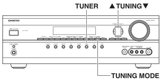 ONKYO HT-R570 - Escuchar emisoras de AM/FM - 1