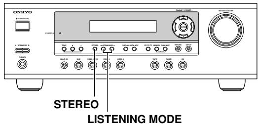 ONKYO HT-S4100 - Utilizar el receptor de AV - 1