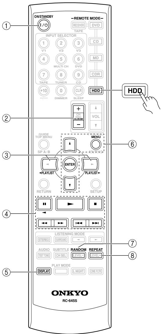 ONKYO HT-S4100 - Mode HDD - 2