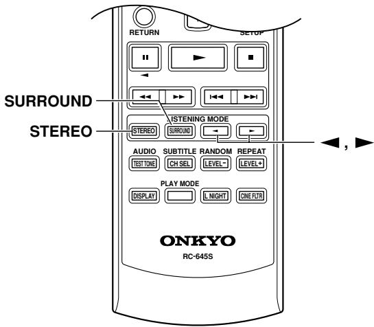 ONKYO HT-S4100 - Utilizar el controlador remoto - 1