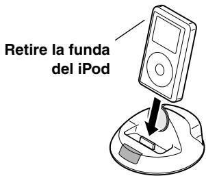 ONKYO HT-S4100 - Colocar el iPod en el RI Dock - 1