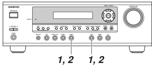 ONKYO HT-S4100 - Changer l'affichage de selecteur d'entrée - 1