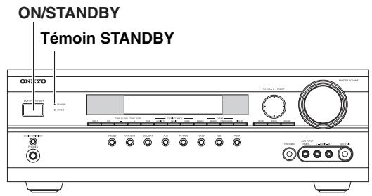 ONKYO HT-S6200 - Connexion du cordon d'alimentation - 1