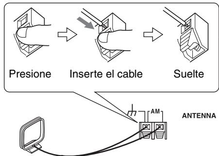 ONKYO HT-S6200 - Conectar la antenna en bucle AM - 2