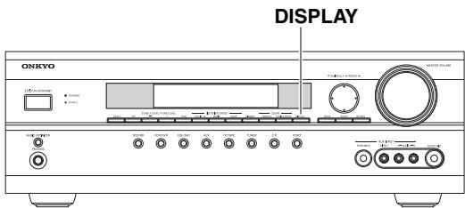 ONKYO HT-S6200 - Visualizar informacion de radio AM/FM - 1