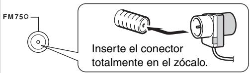 ONKYO HT-S6200 - Instale la antenna FM, como se muestra. - 1