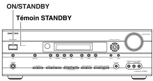 ONKYO HT-S9100THX - Connexion du cordon d'alimentation - 1