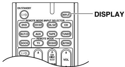 ONKYO HT-S9100THX - Affichage d'informations sur la source - 1