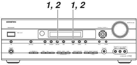 ONKYO HT-S9100THX - Cambio la visualización de entrada - 1