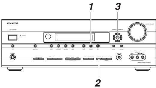 ONKYO HT-S9100THX - Escuchar informacion de trafico (TP) - 1