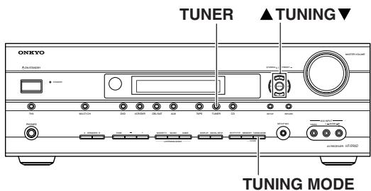 ONKYO HT-S9100THX - Escuchar emisoras de AM/FM - 1