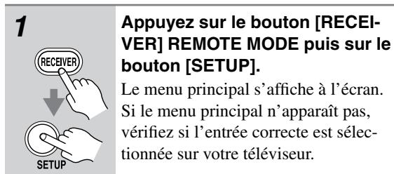 ONKYO HT-S9100THX - Réglage de l'entrée HDMI - 1