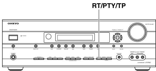 ONKYO HT-S9100THX - Visualización de texto de radio (RT) - 1