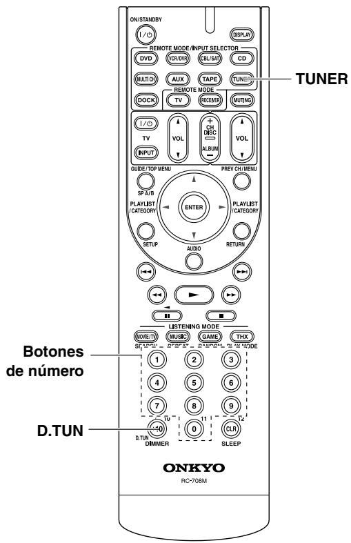 ONKYO HT-S9100THX - Sintonizar emisoras por Frequencia - 1