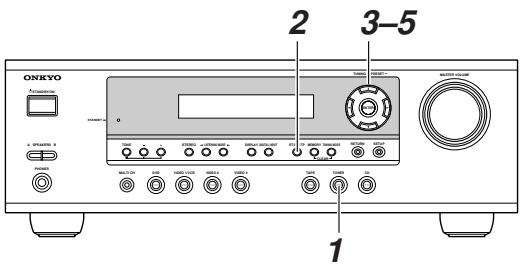 ONKYO SKC-330C - Recherche de station par type (PTY) - 1