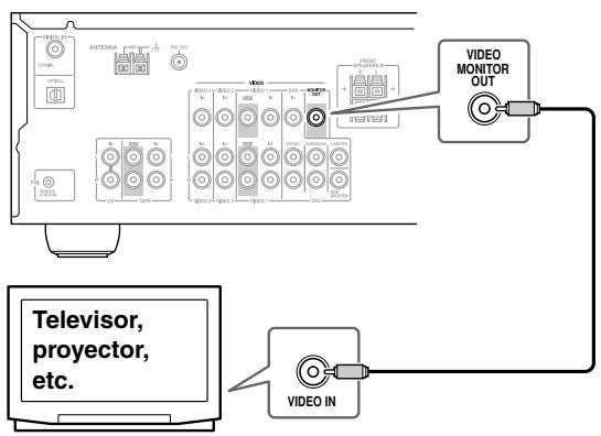 ONKYO SKC-330C - Conectar el televator o el projector - 1
