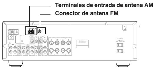 ONKYO TX-8222 - Conectar la antenna - 1