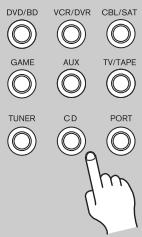 ONKYO TX-SR607 - Sélection de la source d'entrée - 3