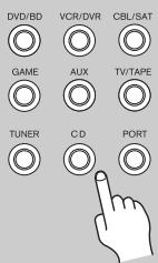 ONKYO TX-SR607 - Selección de la fuente de entrada - 3