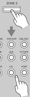 ONKYO TX-SR607 - como controlar la Zona 2 desde el Receptor de AV - 2
