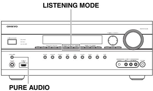 ONKYO TX-SR607 - Selección de los发展模式 de audicina - 1