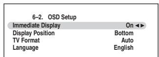 ONKYO TX-SR607 - Utilice los botones Arriba y Abajo [A]/[▼] para selectionar "2. OSD Setup" y, a continuación, pulse [ENTER]. - 1