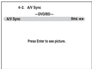 ONKYO TX-SR607 - A/V Sync (Sinc. Audio/Video) - 1