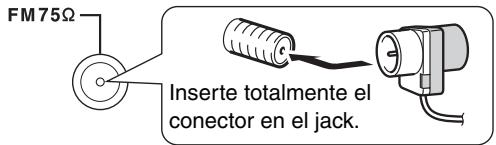 ONKYO TX-SR607 - Acople la antenna de FM segun se muestra. - 1