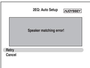 ONKYO TX-SR607 - Speaker Detect Error - 6