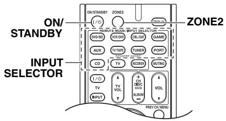 ONKYO TX-SR607 - como controlar la Zona 2 con el mando a distancia - 1