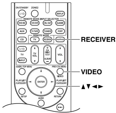 ONKYO TX-SR607 - Utilisation des réglages video - 1
