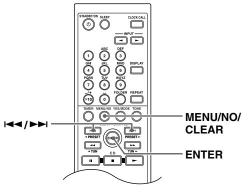 ONKYO CR-715 - Einstellen der MP3-Präferenzen - 1