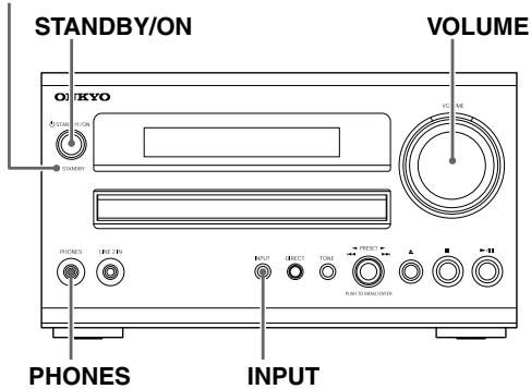 ONKYO CR-715 - Hinweis: - 1