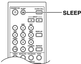 ONKYO CR-715 - Utilisation de la minuterie (Sleep Timer) - 1