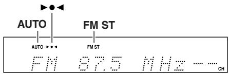 ONKYO CR-715 - Einstellen einer FM-Senderfrequenz - 2