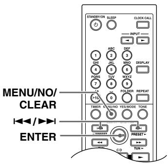 ONKYO CR-715 - Réglage manuel des stations FM/DAB - 1