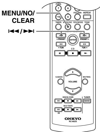 ONKYO CR-715 - DAB-Einstellungen - 1