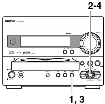ONKYO CR-N7 - Sélection de plages MP3 en mode All Group - 1