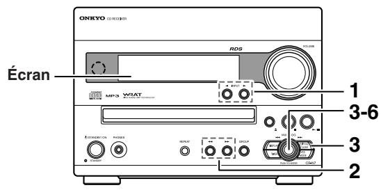 ONKYO CR-N7 - Programmation des stations FM/AM une par une – Preset Write - 1