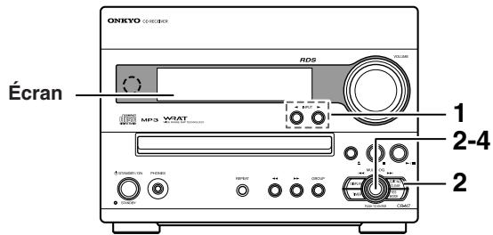 ONKYO CR-N7 - Programmation automatique des stations FM – Auto Preset - 1