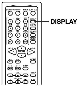 ONKYO CR-N7 - Cambio de la visualización de la pantalla - 2