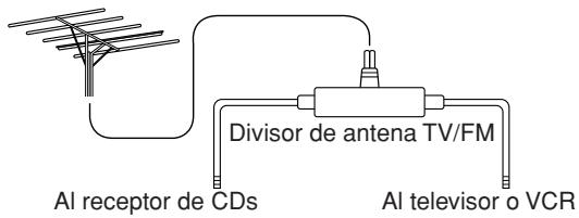 ONKYO CR-N7 - Conexión de una antenna AM de exteriores - 2