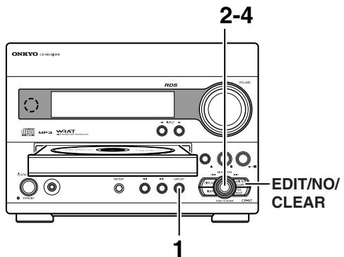 ONKYO CR-N7 - Selección de las pistas del MP3 en el modo Navigation - 1
