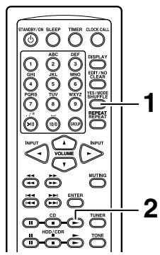 ONKYO CR-N7 - Per annullare l'impostazione: - 1