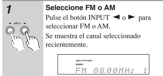 ONKYO CR-N7 - Audición de una emisora FM/AM - 2