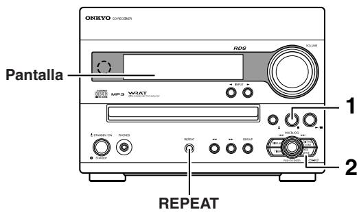 ONKYO CR-N7 - Reproducción con repetición/ Repetición de 1 pista - 5